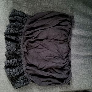 Black tube top